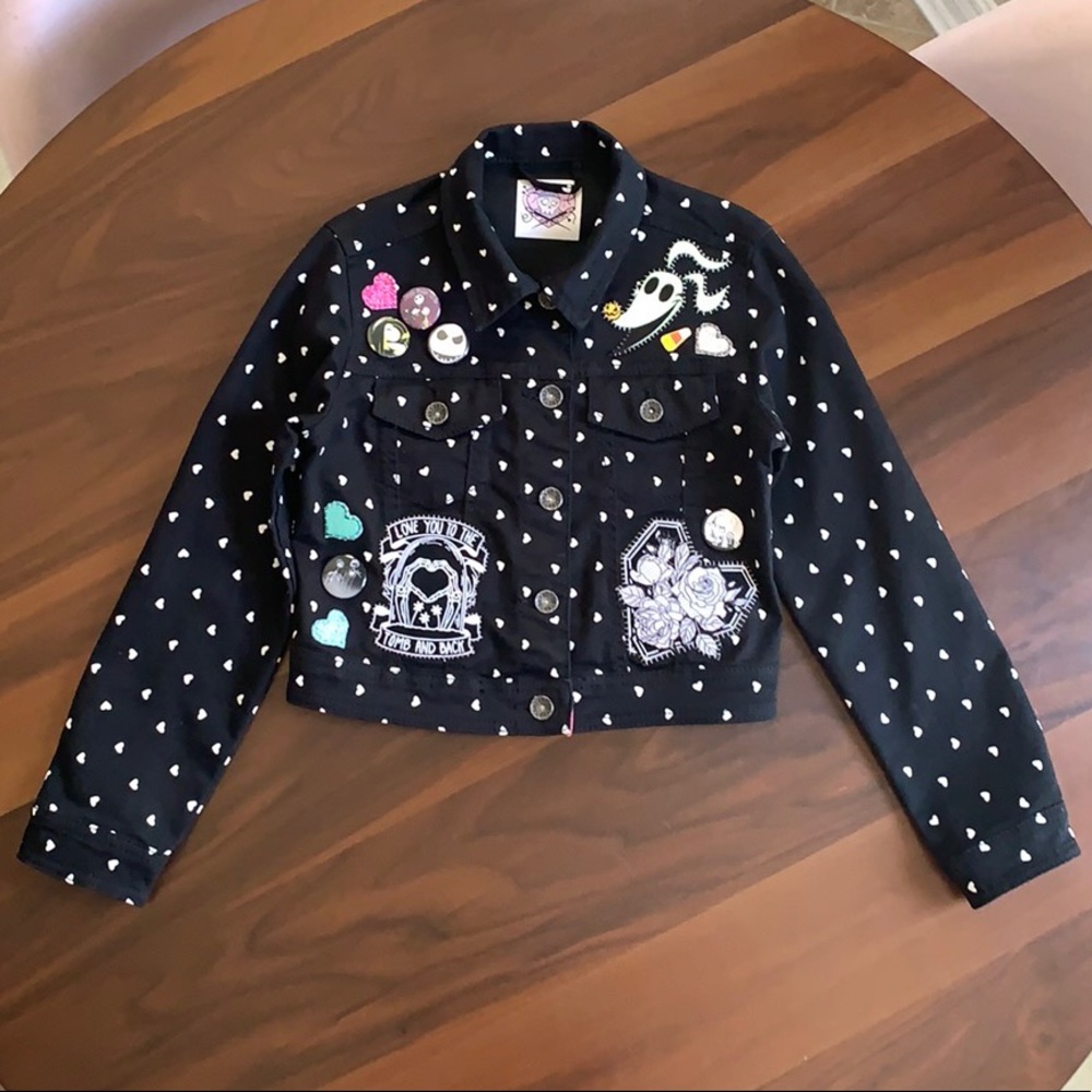 DIY “Nightmare Before Christmas” Punk Jacket
